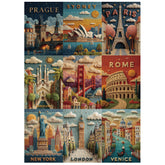 Puzzle Viaggio Artistico 1000 Pezzi